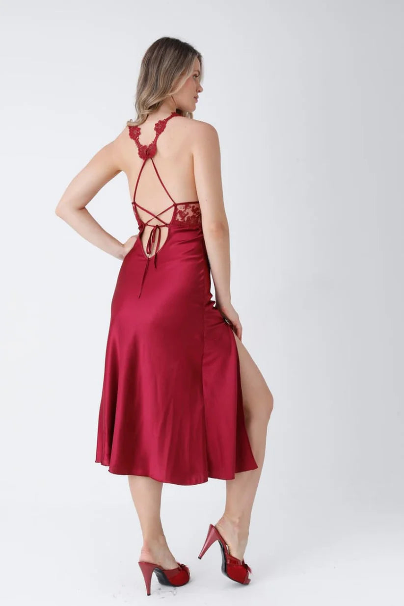 Premium 6-Piece Satin Night Suit