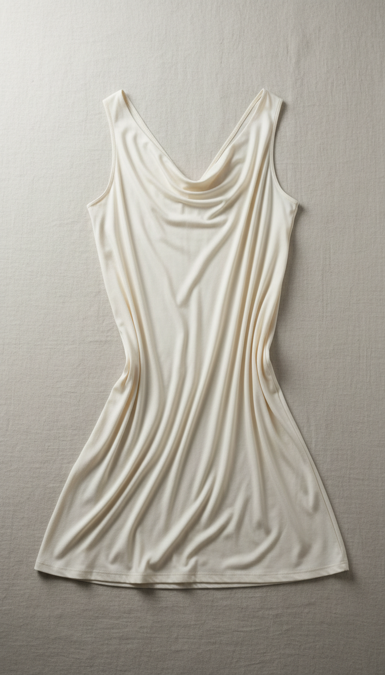 Modal Nightgown in Soft Blush